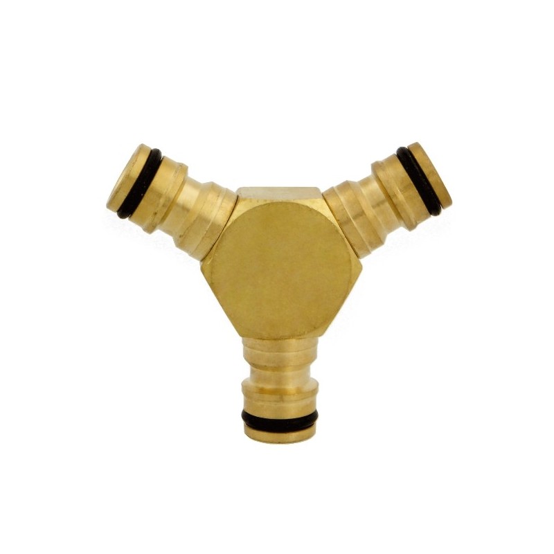 AMIG 24350  
 Derivación triple R07  
 Latón  
 Mate