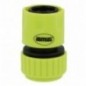 AMIG 24352  
 Empalme rápido manguera R08  
 3/4''  
 ABS  
 Verde pistacho