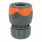 AMIG 24353  
 Empalme rápido manguera R08 PLUS  
 1/2''  
 ABS + goma  
 Naranja-Gris