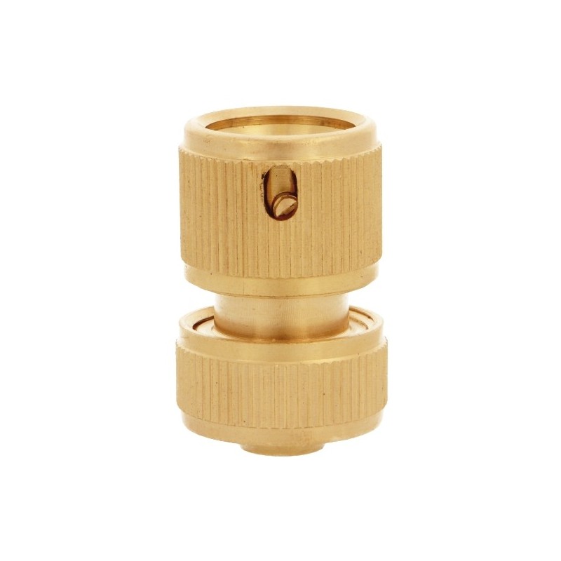 AMIG 24355  
 Empalme rápido manguera R08  
 1/2''  
 Latón  
 Mate