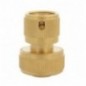AMIG 24356  
 Empalme rápido manguera R08  
 3/4''  
 Latón  
 Mate