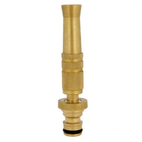 AMIG 24374  
 Lanza riego regulable R12  
 100 mm  
 Latón  
 Mate