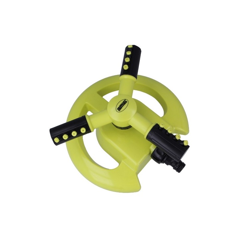 AMIG 24377  
 Aspersor rotativo R15  
 Ø200 x 100 mm  
 ABS  
 Verde pistacho-Negro