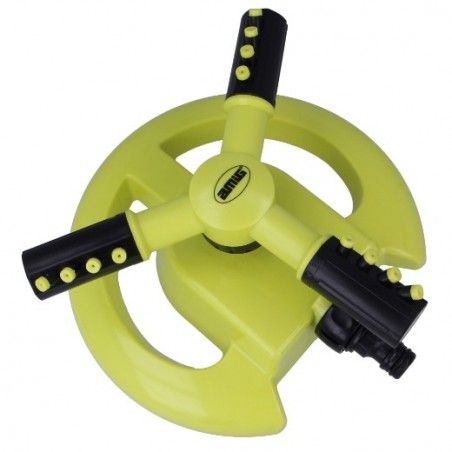 AMIG 24377  
 Aspersor rotativo R15  
 Ø200 x 100 mm  
 ABS  
 Verde pistacho-Negro