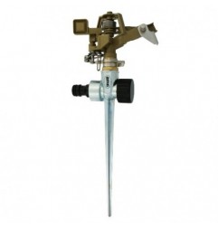 AMIG 24381  
 Aspersor sectorial R19  
 280 mm  
 Latón  
 Martelé