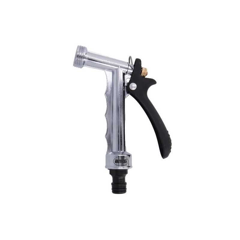 AMIG 24385  
 Pistola riego R23  
 140 mm  
 Acero  
 Pulido