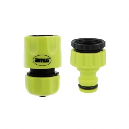 AMIG 24389  
 Kit conectores R27  
 1/2''  
 ABS  
 Verde pistacho