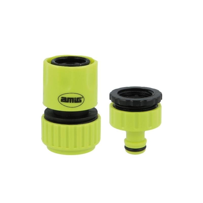 AMIG 24391  
 Kit conectores R29  
 3/4''  
 ABS  
 Verde pistacho