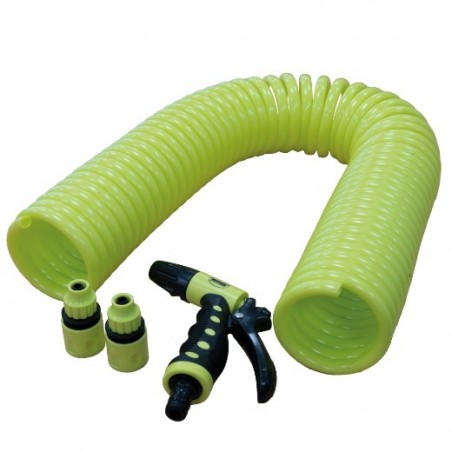 AMIG 24403  
 Manguera helicoidal R40  
 15 m  
 Goma EVA  
 Verde pistacho