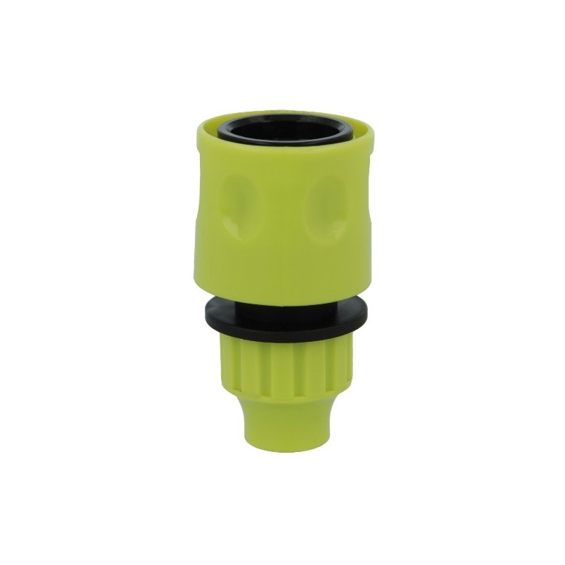 AMIG 24404  
 Empalme rápido manguera R41  
 3/8''  
 ABS  
 Verde pistacho