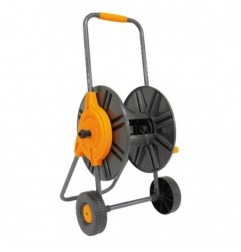 AMIG 24409  
 Carro portamangueras R46  
 1/2'' - 60 m  
 Polipropileno  
 Naranja-Gris