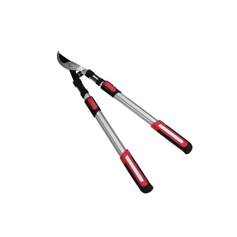 AMIG 24422  
 Tijera de podar P04  
 62 - 97 cm  
 Acero  
 Rojo-Negro