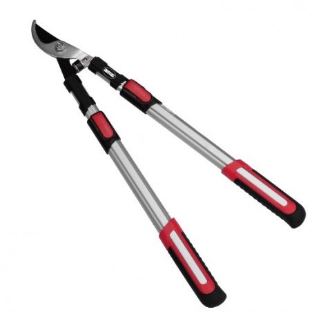AMIG 24422  
 Tijera de podar P04  
 62 - 97 cm  
 Acero  
 Rojo-Negro