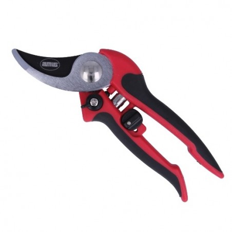 AMIG 24427  
 Tijera de podar P11  
 8''  
 Acero  
 Rojo-Negro