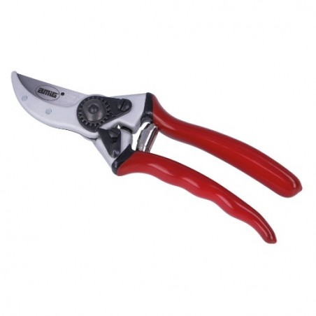 AMIG 24428  
 Tijera de podar extra P08 EXTRA  
 8 1/2''  
 Acero  
 Rojo-Negro