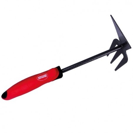 AMIG 24450  
 Azuela y horquilla P30  
 13''  
 Acero  
 Rojo-Negro