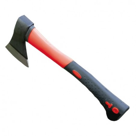 AMIG 24452  
 Hacha P32  
 500 gr  
 Acero  
 Rojo-Negro