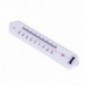 AMIG 24465  
 Termómetro P42  
 190 x 50 mm  
 Polipropileno  
 Blanco