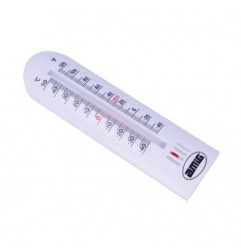 AMIG 24466  
 Termómetro P43  
 300 x 65 mm  
 Polipropileno  
 Blanco