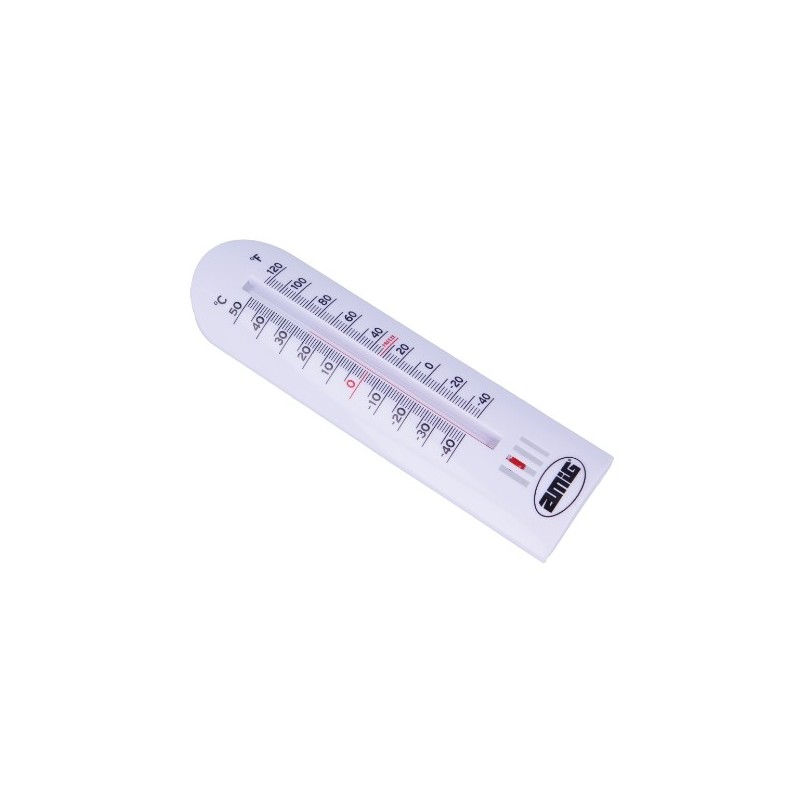 AMIG 24466  
 Termómetro P43  
 300 x 65 mm  
 Polipropileno  
 Blanco