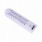 AMIG 24466  
 Termómetro P43  
 300 x 65 mm  
 Polipropileno  
 Blanco