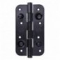 AMIG 24469  
 Bisagra seguridad 571  
 150 x 82 x 3 mm  
 Acero  
 Negro
