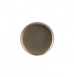 AMIG 24478  
 Imán neodimio redondo adhesivo 34  
 Ø9,5 x 1,5 mm  
 Neodimio N35  
 Ni Cu Ni