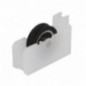 AMIG 24482   Rodamiento ventana COR01   38 x 27 mm   Nylon   Blanco