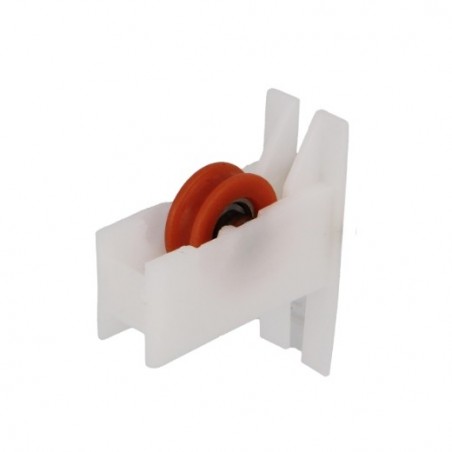 AMIG 24484   Rodamiento ventana COR03   35 x 39 mm   Nylon   Blanco