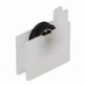 AMIG 24487   Rodamiento ventana COR06   40 x 39 mm   Nylon   Blanco