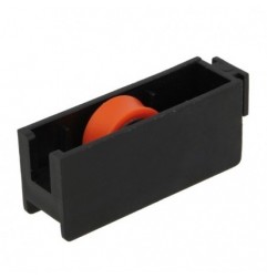 AMIG 24488   Rodamiento ventana COR07   64 x 25 mm   Nylon   Negro