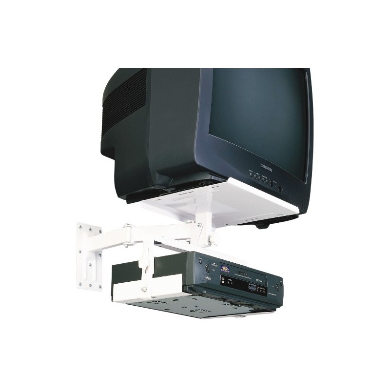 AMIG 2449  
 Soporte vídeo 400  
 Acero  
 Blanco