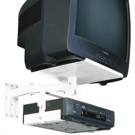 AMIG 2449  
 Soporte vídeo 400  
 Acero  
 Blanco