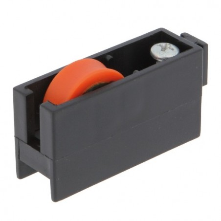AMIG 24491   Rodamiento ventana COR10   48 x 26 mm   Nylon   Negro
