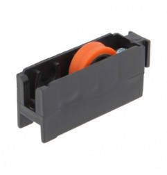AMIG 24492   Rodamiento ventana COR11   56 x 23 mm   Nylon   Negro