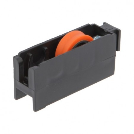AMIG 24492   Rodamiento ventana COR11   56 x 23 mm   Nylon   Negro