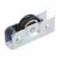 AMIG 24500   Rodamiento ventana COR19   45 x 16 mm   Acero   Zincado