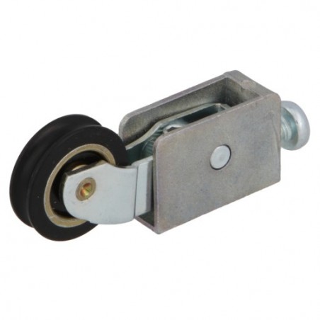 AMIG 24505   Rodamiento ventana COR24   55 x 20 mm   Zamak   Zincado
