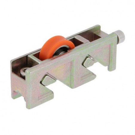 AMIG 24507   Rodamiento ventana COR26   75 x 18 mm   Zamak   Zincado