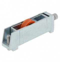 AMIG 24508   Rodamiento ventana COR27   70 x 16 mm   Zamak   Zincado