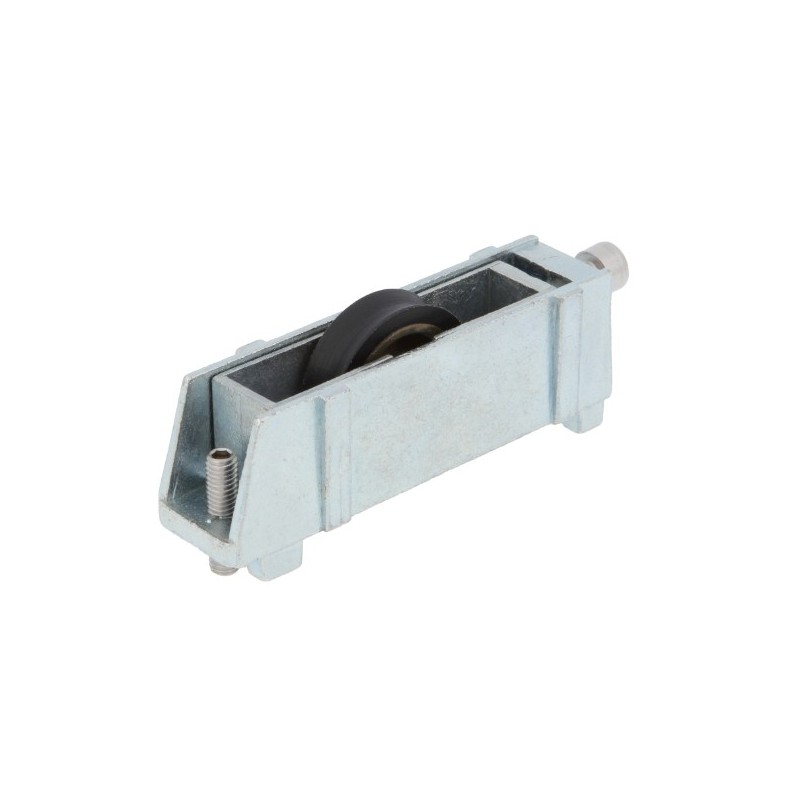 AMIG 24510   Rodamiento ventana COR29   72 x 28 mm   Zamak   Zincado
