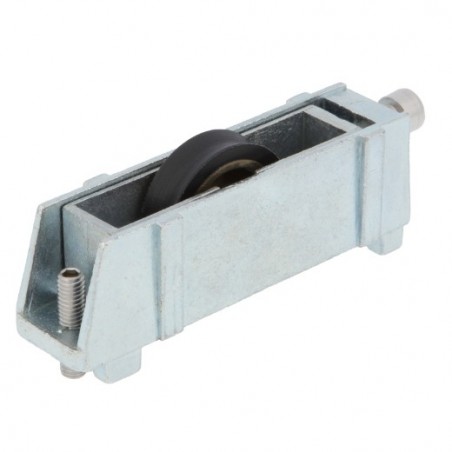 AMIG 24510   Rodamiento ventana COR29   72 x 28 mm   Zamak   Zincado
