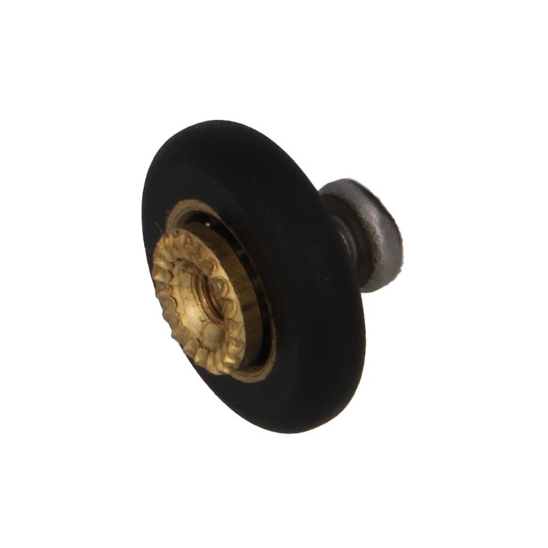 AMIG 24511   Rodamiento mampara MMP01   Ø16 mm   Poliamida   Negro