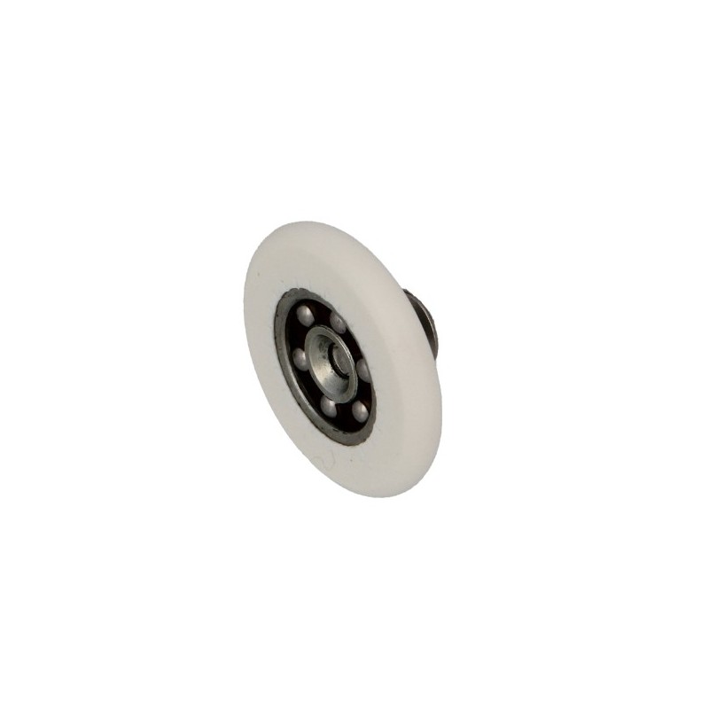 AMIG 24513   Rodamiento mampara MMP03   Ø26 mm   Poliamida   Blanco