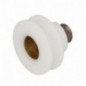 AMIG 24521 Rodamiento mampara MMP07 Ø25 x 19 mm Nylon Blanco AMIG 24521 Rodamiento mampara MMP07 Ø25 x 19 mm Nylon Blanco