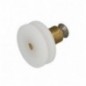 AMIG 24526   Rodamiento mampara MMP12   Ø26 x 21 mm   Nylon   Blanco