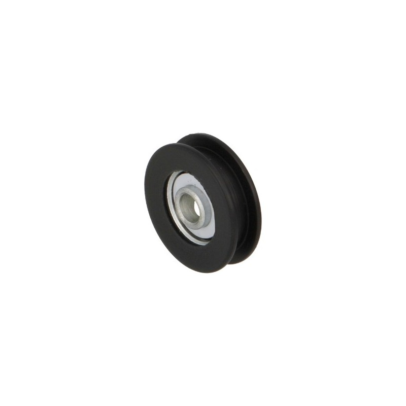 AMIG 24531  
 Rodamiento mosquitera MSQ01  
 Ø23 mm  
 Poliamida  
 Negro