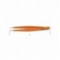 994PL 150 Pinza de puntas anchas, rectas y redondeadas de acero inoxidable con mangos de PVC