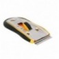 AMIG 24541  
 Rascavidrios 51  
 108 x 52 mm  
 Acero  
 Amarillo/Negro