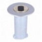 AMIG 24544  
 Soporte tubular 670/675  
 Ø40 x 105 mm  
 Acero  
 Niquelado